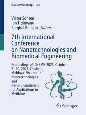 cover image of 7th International Conference on Nanotechnologies and Biomedical Engineering